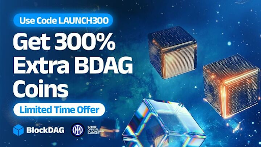 Blockdag's 300% bonus ends in 24 hours! Aptos user activity surges & vet remains steady