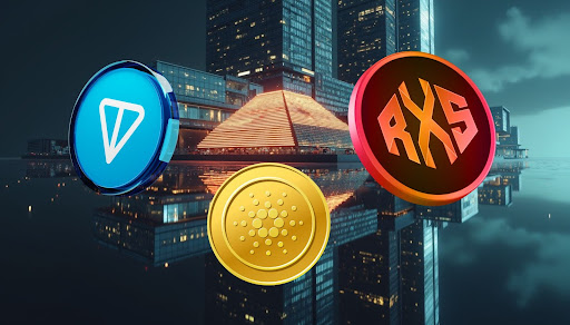 Toncoin, cardano, rexas finance (rxs) show strong momentum: could we see a race to $15 in the next altcoin season?